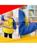 Защитна престилка за деца за рисуване водоустойчива